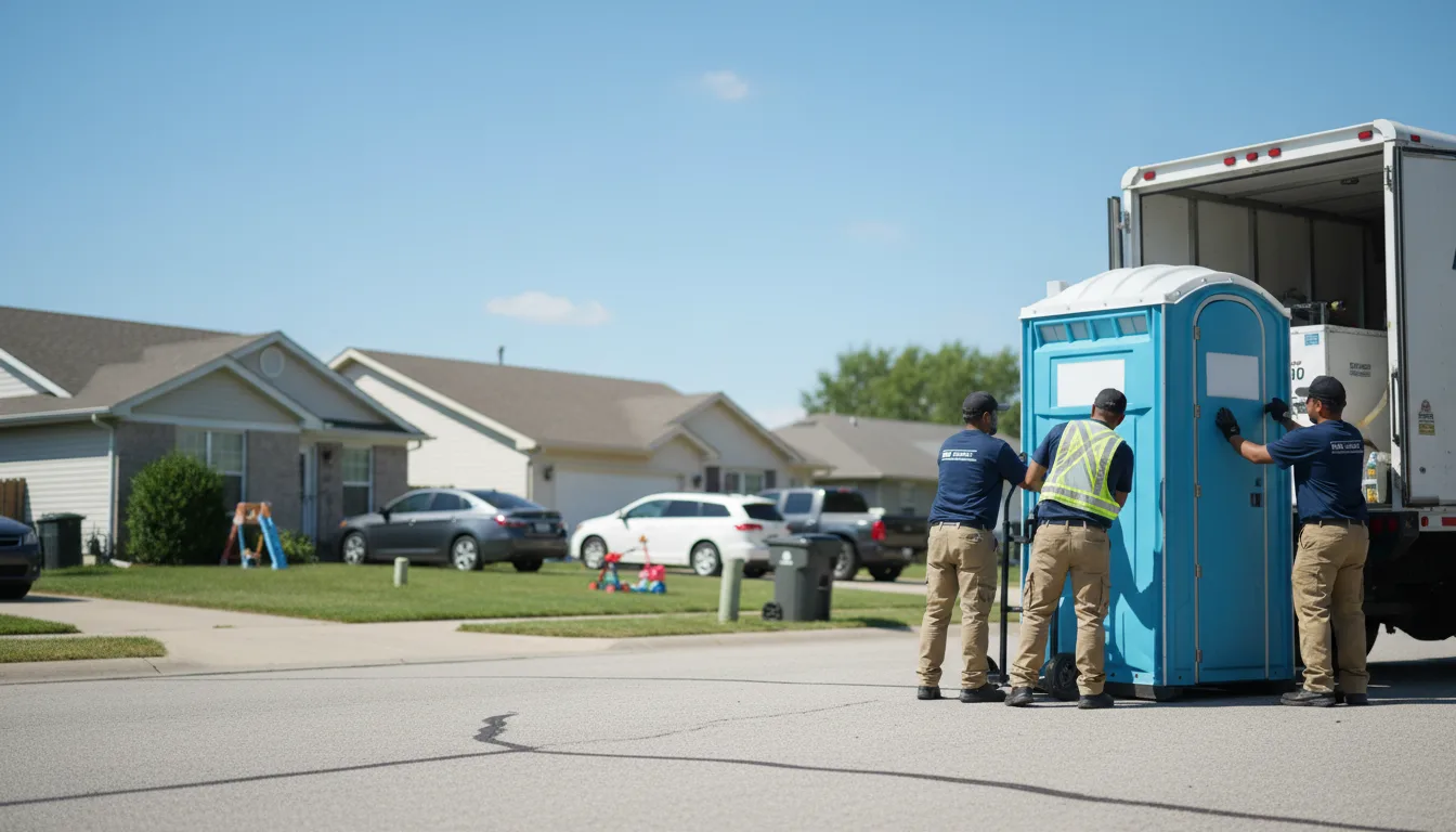 Standard Porta Potty Rentals in Gaston, IN near me